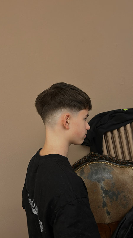 Men's haircut by Sylvan Warring, hair studio in Zürich